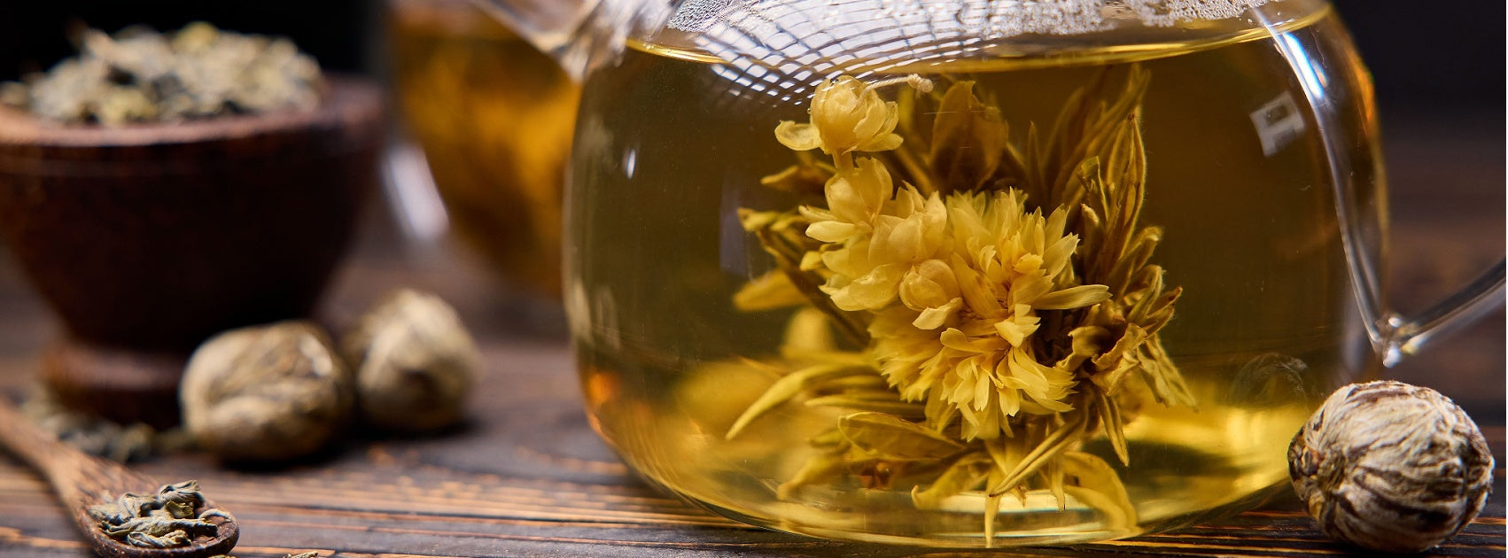 Flower Blooming Tea Balls Gift Box