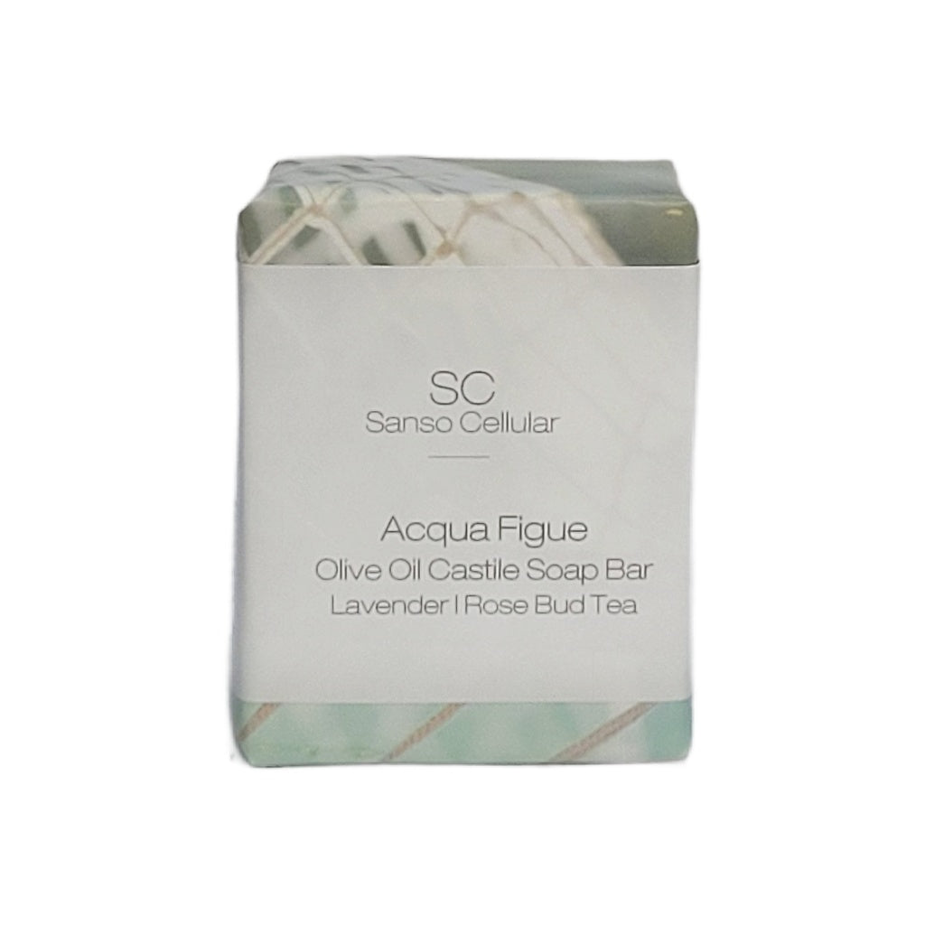 Acqua Figue with Organic Lavender Rose Bud Tea I Olive Oil Castile Soap Bar
