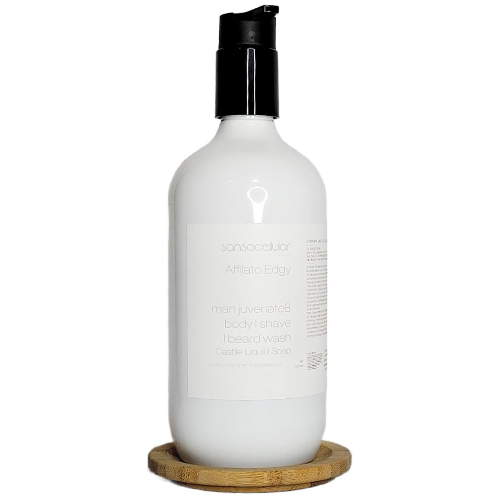 Affilato I The Edge Olive Safflower Deep Cleanse Castile Body Wash