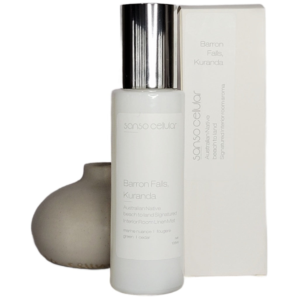 Barron Falls Kuranda Signature Interior Room Linen Mist I Coastal Sea Air