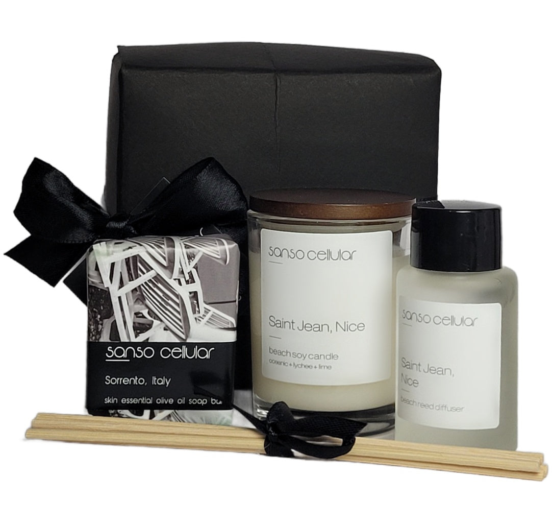 Home Aroma and Shower Collection Gift Box I Sample Pack