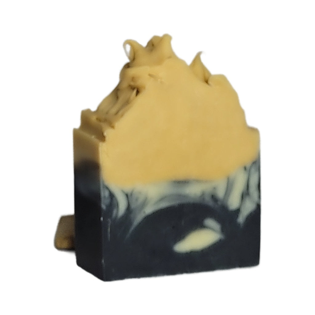 Black Acqua Clay I Charcoal Safflower Oil Soap Bar