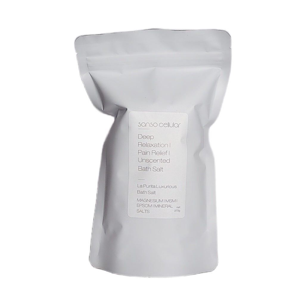 Deep Relaxation Pain Relief Zechstein Magnesium Bath Salt Soak I Unscented