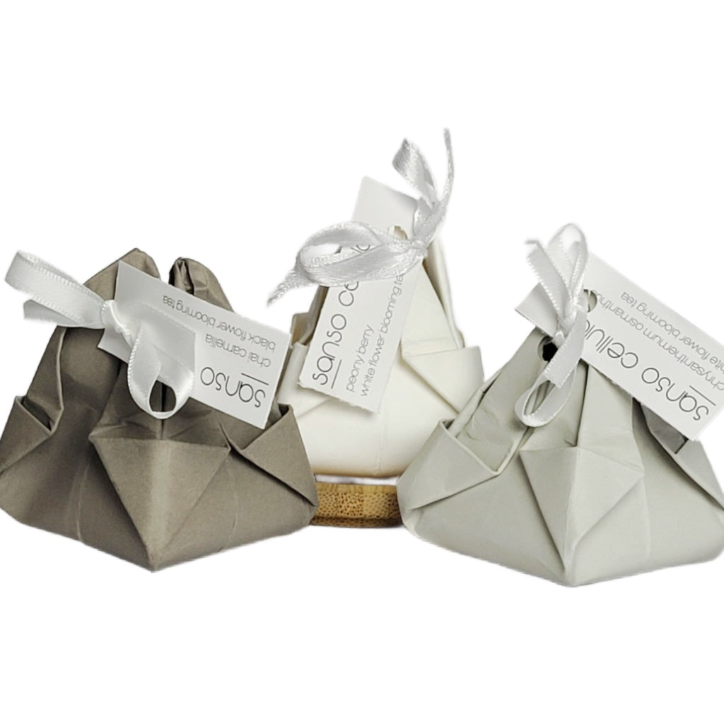 Peppermint and Amaranth Flower Blooming Green Tea Ball