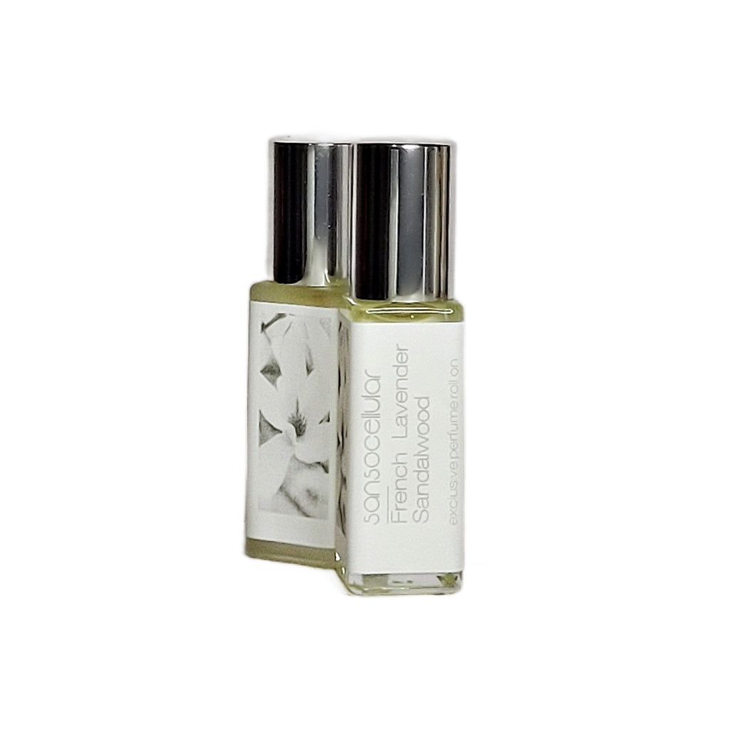 French Lavender Sandalwood Luxury Perfume Roll On