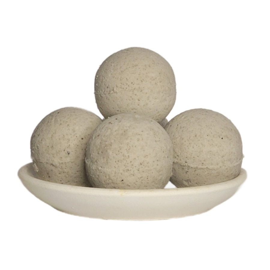 Golden Odyssey I Dark Sandalwood La Purita Botanical Bath Bomb