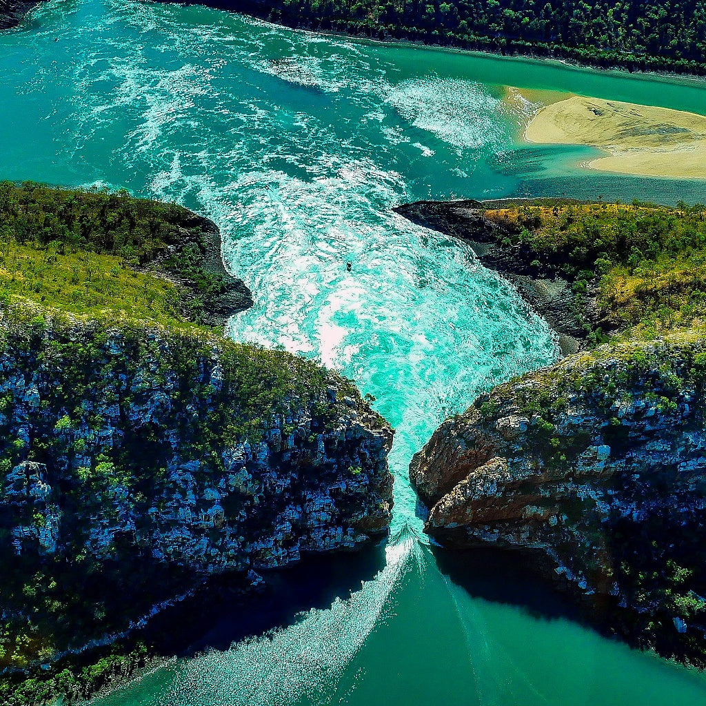 Horizontal Waterfall The Kimberley Australian Signature Pure Soy Candle I Native Coastal Floral