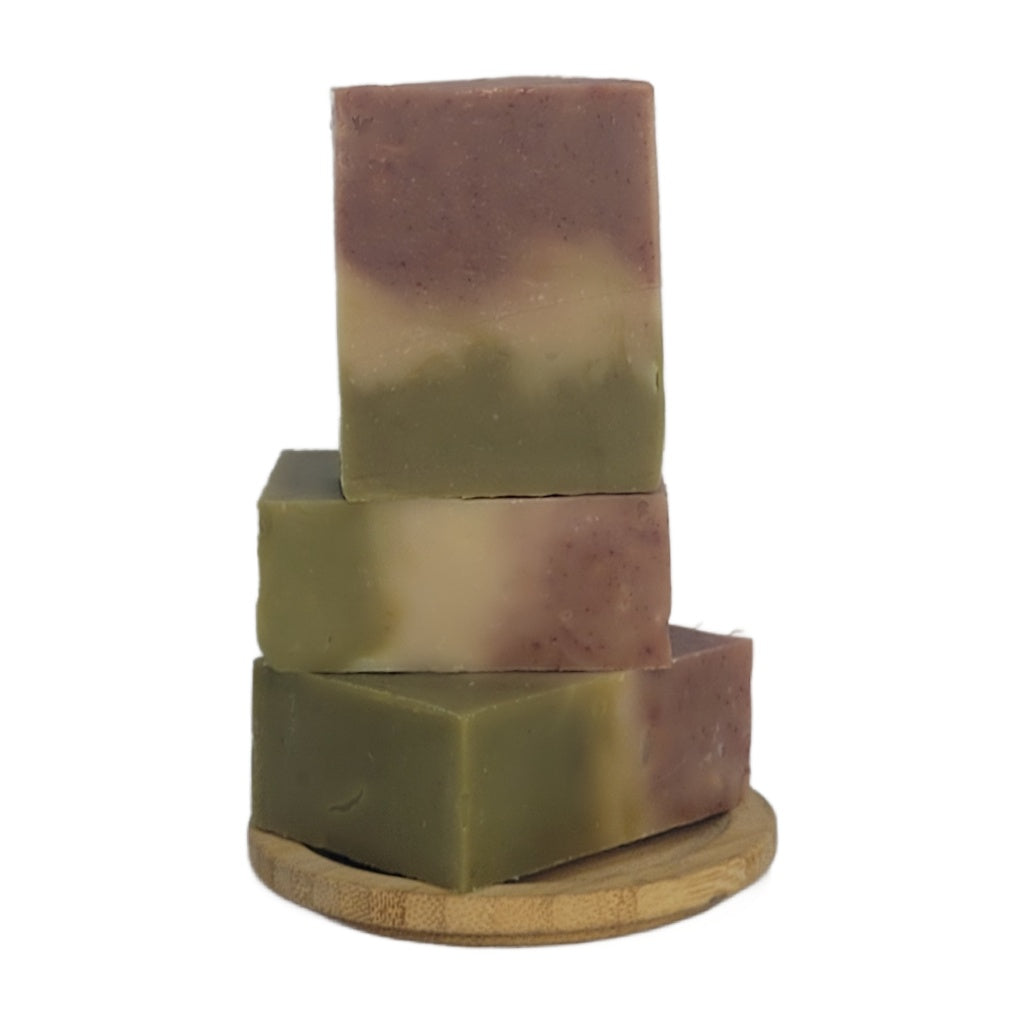 Huan I Lemongrass with Osmanthus Ginger Tea I Olive Oil Castile Soap Bar