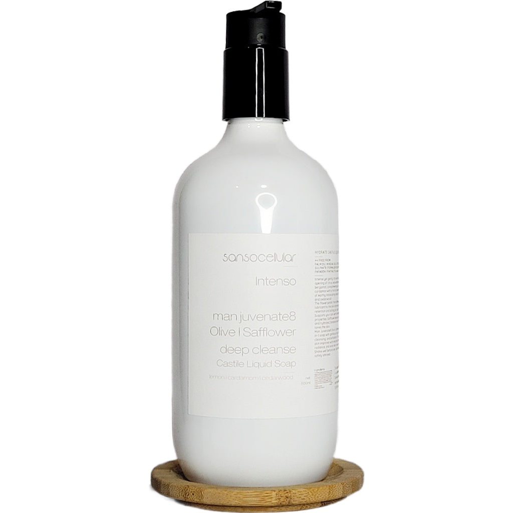 Intenso I Intense Olive Safflower Deep Cleanse Castile Body Wash