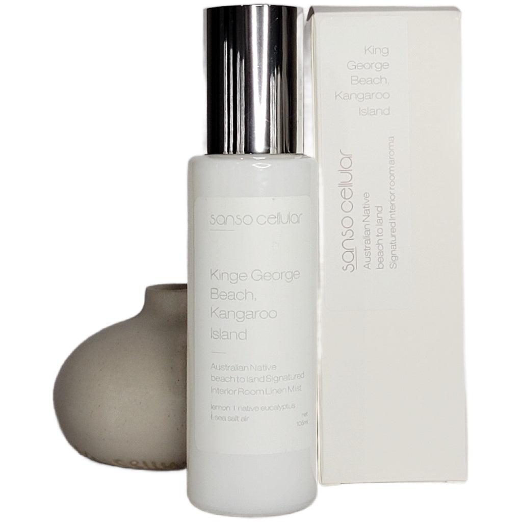 King George Beach Kangaroo Island Signature Interior Room Linen Mist I Hinterland Spa