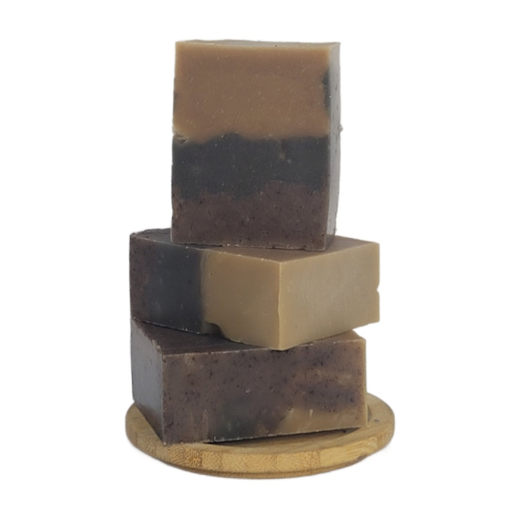 L'eau Pink with Organic Rosehip Heather Tea I Olive Oil Castile Soap Bar