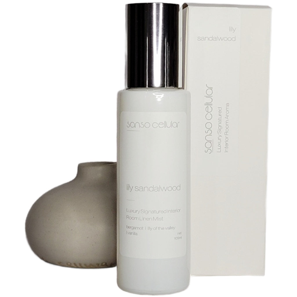 Lily Sandalwood Signature Interior Room Linen Mist