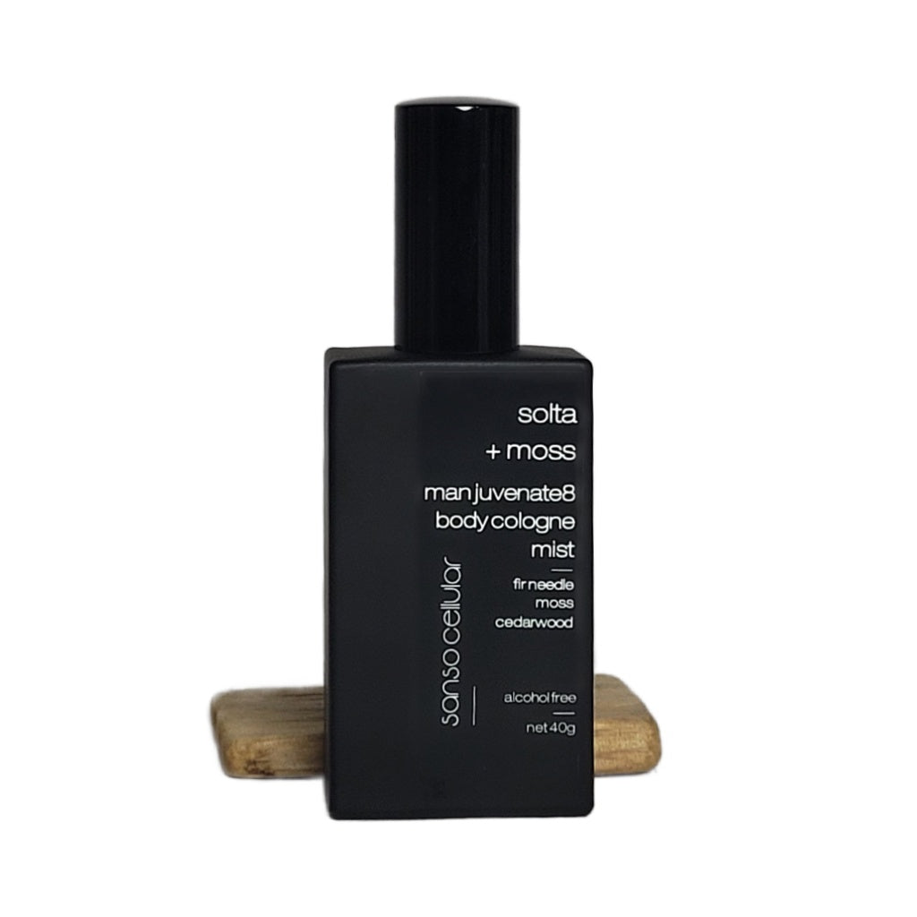 Solta + Moss Man Juvenate8 Face I Body Cologne Mist