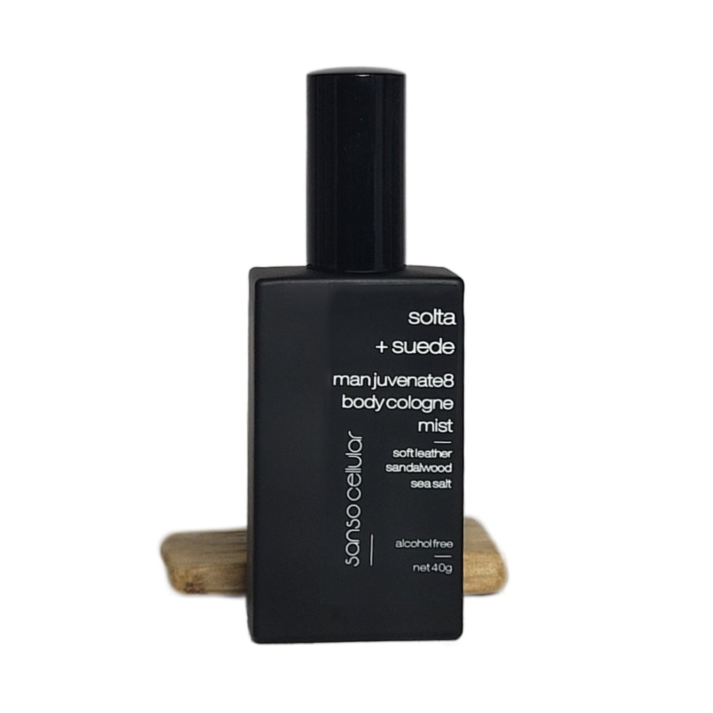 Solta + Suede Man Juvenate8 Face I Body Cologne Mist