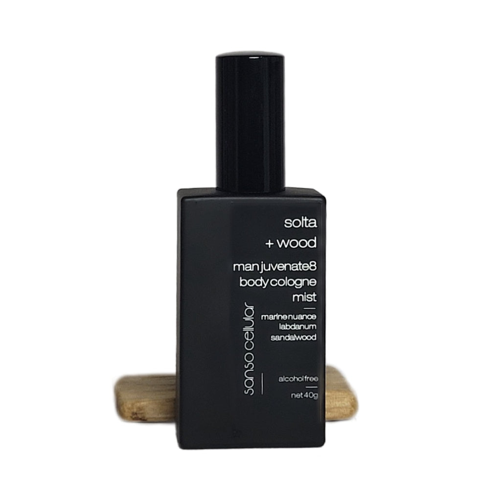 Solta + Wood Man Juvenate8 Face I Body Cologne Mist
