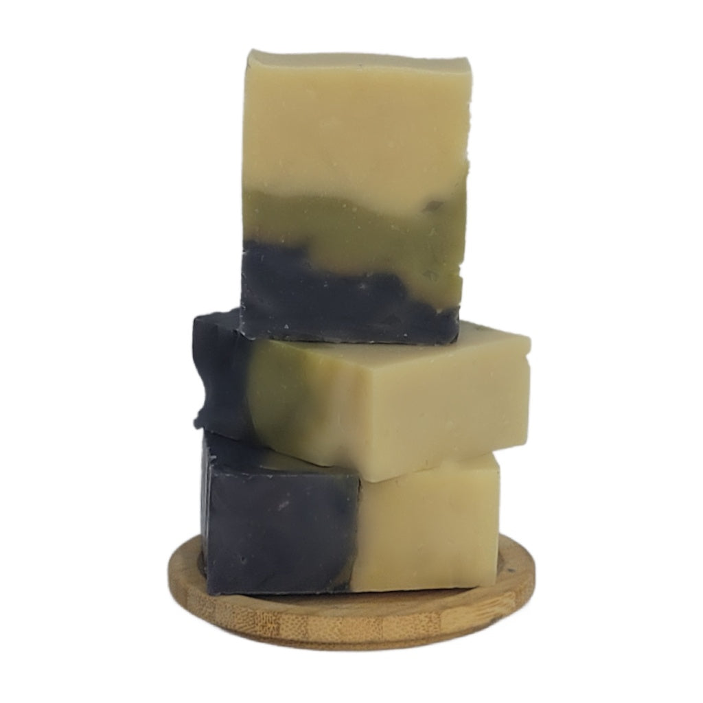 Nikki Beach with Peach Blossom, Sea Algin Tea I Olive Oil Castile Soap Bar