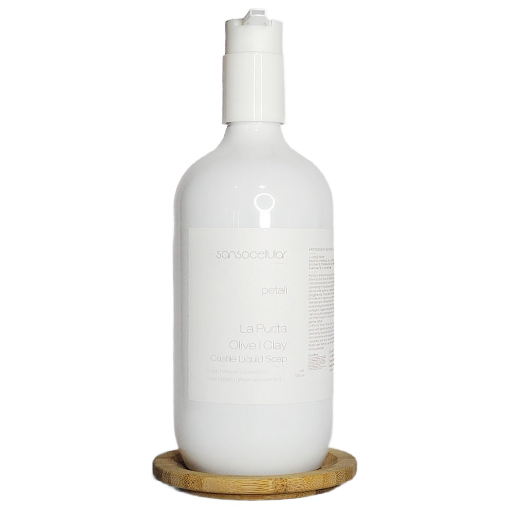 Petali I Freesia Olive I Clay Castile Luxurious Body Wash