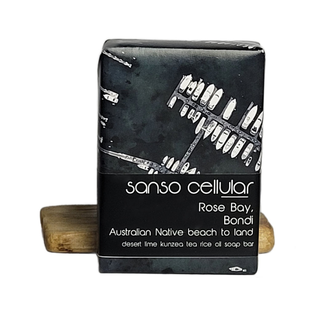 Rose Bay Bondi Olive I Rice Castile Soap Bar