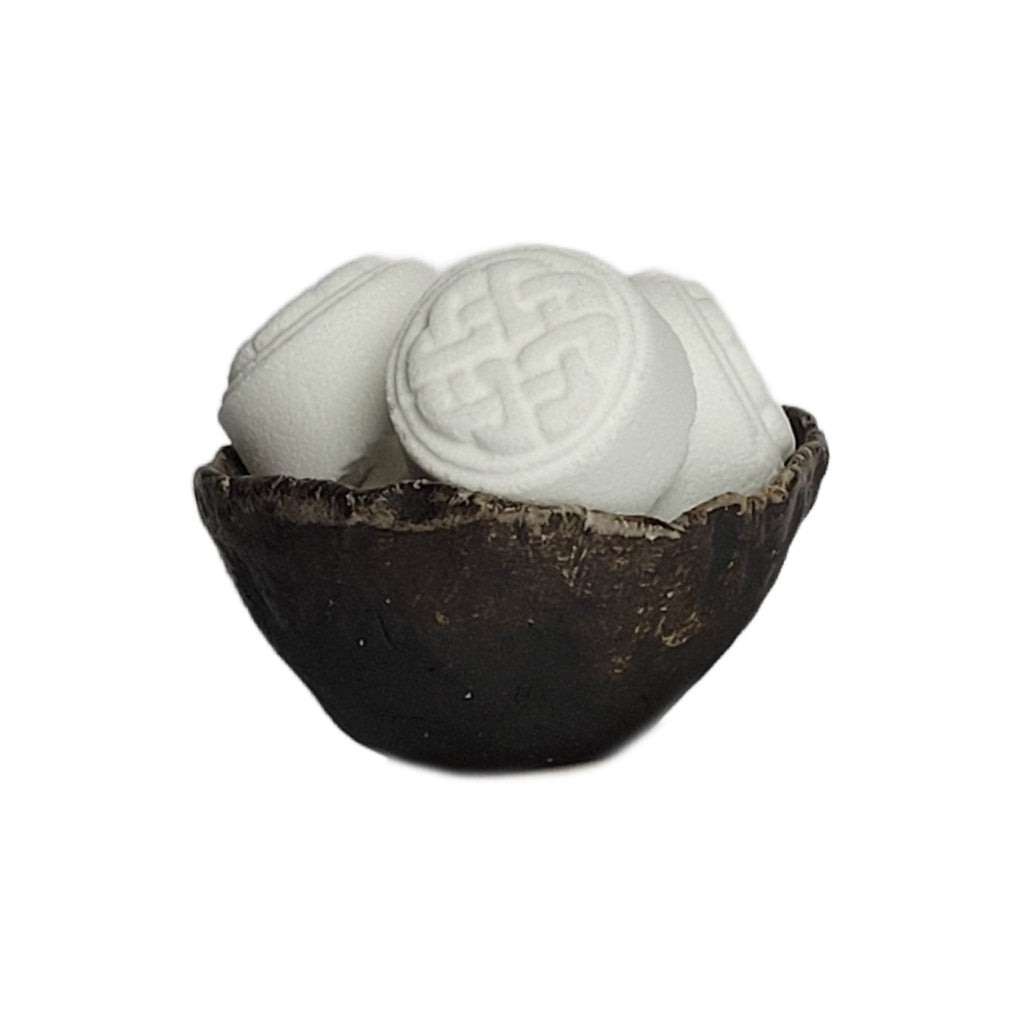 European Sea Salt Escape Aroma Shower Steamer Tablet Gift Bag I 4 Tablets