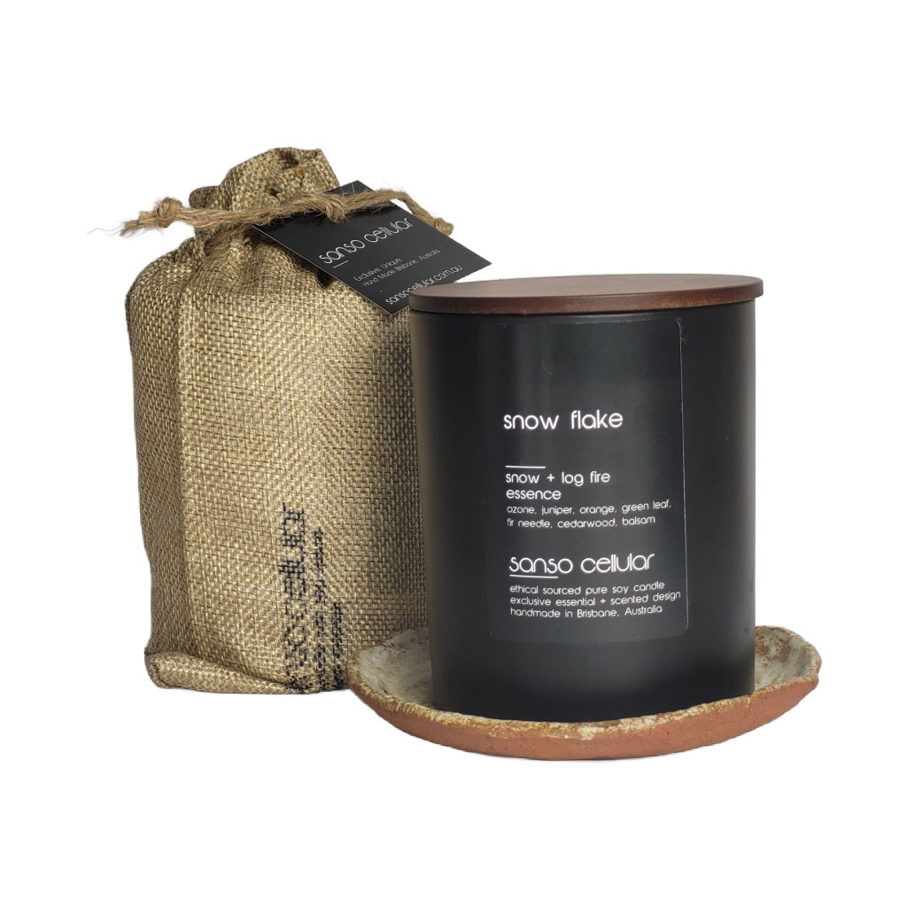 Snow Flake Signature Pure Soy Candle