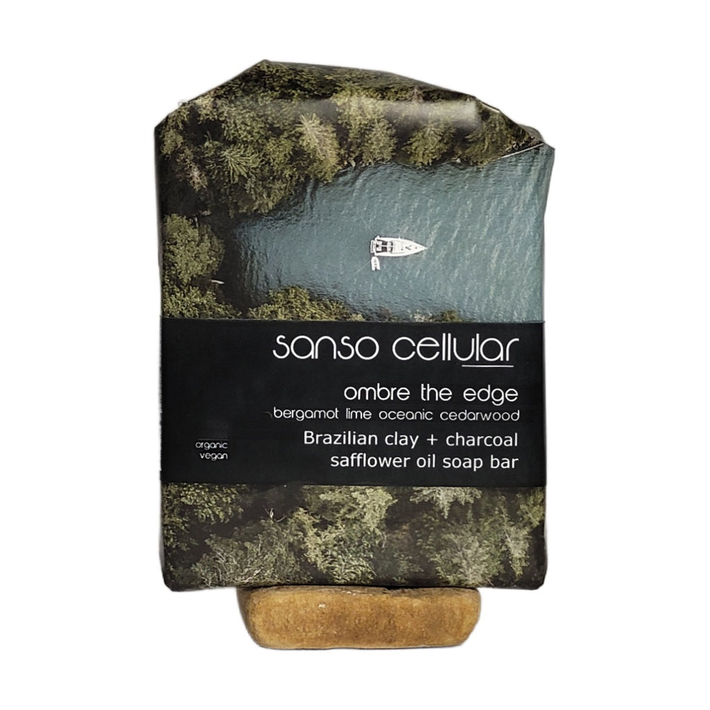 The Edge Clay I Charcoal Safflower Oil Soap Bar